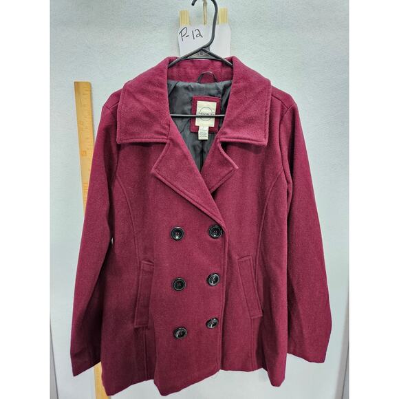 Vine & Valley peacoat, size L - Picture 1 of 4